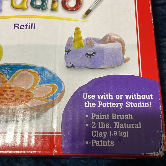 NWT Kids Pottery Studio PLUS refill! - Picture 5 of 7